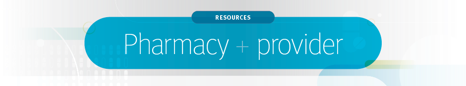Resource - Pharmacy and provider